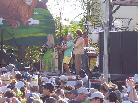 Jimmy Buffett in Anguilla on March 24, 2007